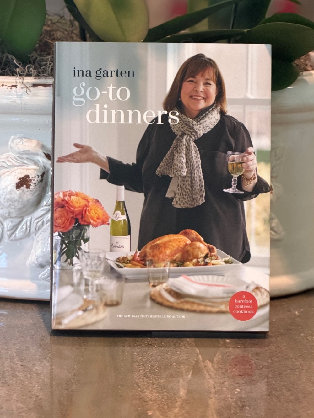 INA GARTEN Go-To-Dinners Cookbook Kitchen (LIKE NEW)